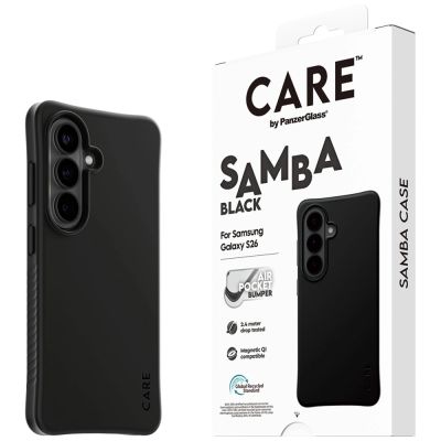 5. CARE by PanzerGlass Samba Black Qi Hülle für Samsung Galaxy S26 - Schwarz