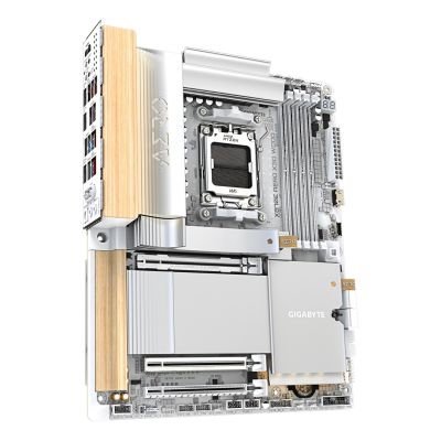 3. GIGABYTE X870E AERO X3D WOOD AMD X870E Sockel AM5 ATX