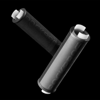 4. Rockbros Bike Grips Anti-Rutsch Drehgriffe - Schwarz