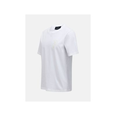 2. PEAK PERFORMANCE M Original Grafik-T-Shirt, weiß