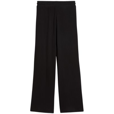 3. Puma HER Comfort High-Waist Wide Leg Damenhose Schwarz 693284 01