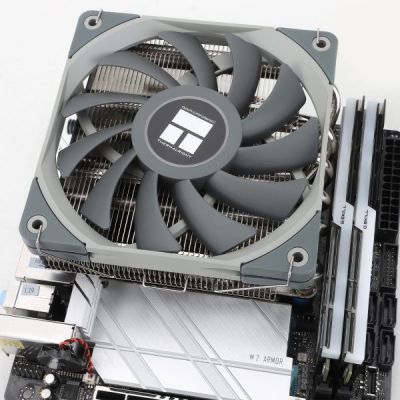 7. Thermalright AXP120-X67 Computer-Kühlsystem Prozessor-Radiator 12 cm Schwarz, Grau, Metallic 1 Stück.