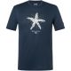 3. Herren-T-Shirt SUPER.NATURAL M SEA STAR TEE marineblau