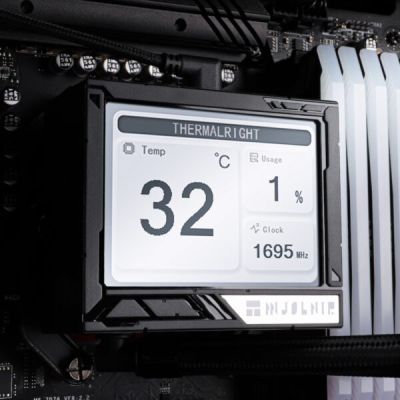 4. Thermalright Hyper Vision UB Wasserkühlung, ARGB – 360 mm – weiß