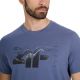 10. Herren T-Shirt 4F M2359 Denim 4FWAW25TTSHM2359 32S
