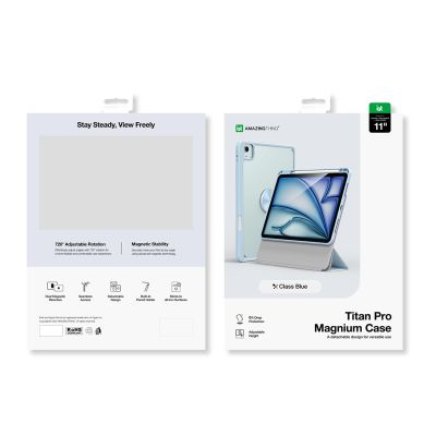 6. AmazingThing Titan Pro Mag Hülle für iPad Air 11" M3/M4 (2025/2026) - blau