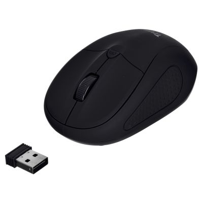 7. TRUST Primo Wireless Mouse, matt schwarz