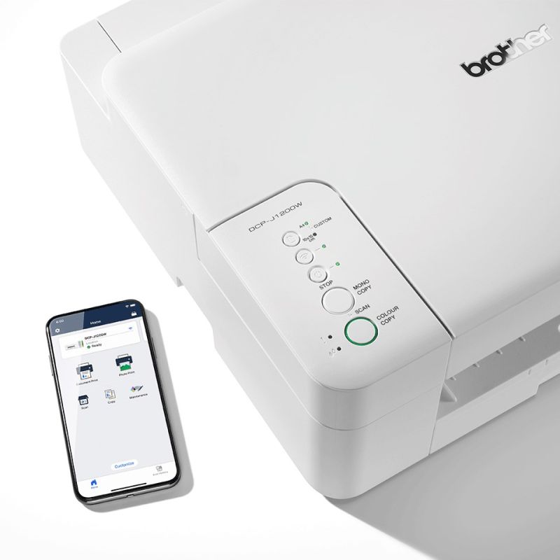 8. Brother DCP-J1200WERE1 Multifunktionsdrucker, Tintenstrahl, A4, 1200 x 1200 dpi, WLAN