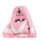 6. Gaming-Stuhl Kruger&Matz GX-150 Weiß-Rosa