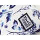 6. THE SOCIETY PACK XCLASSIC RUCKSACK 181CPR702-72 OFF WHITE BLUE BLUMENMUSTER