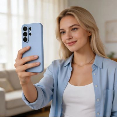 7. Tech-Protect Silikon-MagSafe-Hülle für Samsung Galaxy S26 Ultra – Blau