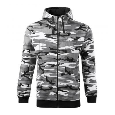 3. Malfini Camo Zipper M MLI-C1932 Sweatshirt