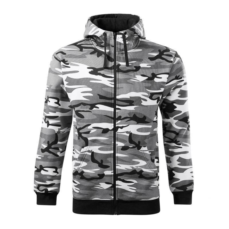 3. Malfini Camo Zipper M MLI-C1932 Sweatshirt