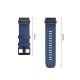 3. Tech-Protect Nylon Classic Armband für Garmin Fenix ​​5X / 5X Plus / 6X / 6X Pro / 7X / 8 / 8 Pro / 9 / 9 Pro (51 mm) - Marineblau