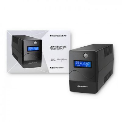 7. QOLTEC USV 450 VA | 240 W | LCD | USB | RJ45