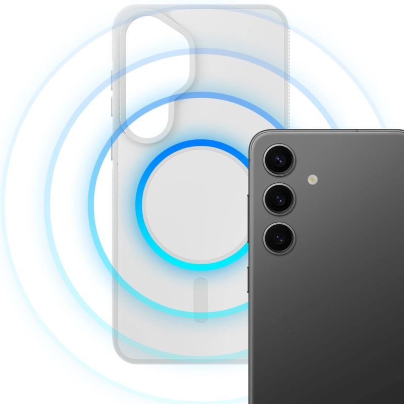 18. 3mk Smoke MagCase für Samsung Galaxy S25 - Weiß-Transparent