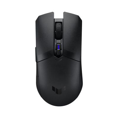 4. ASUS TUF Gaming M4 Kabellose Maus, rechte Seite, RF Wireless + Bluetooth, optisch, 12000 DPI