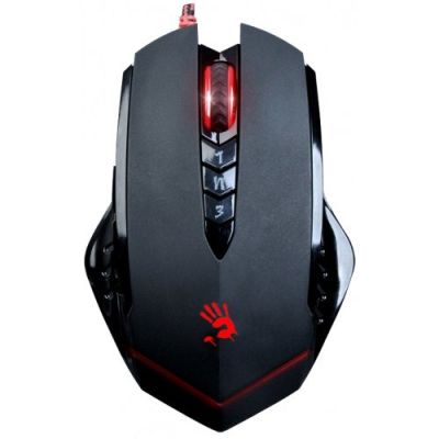 A4 TECH Bloody V8m A4TMYS43935 Computermaus (optisch; 3200 DPI; schwarz)