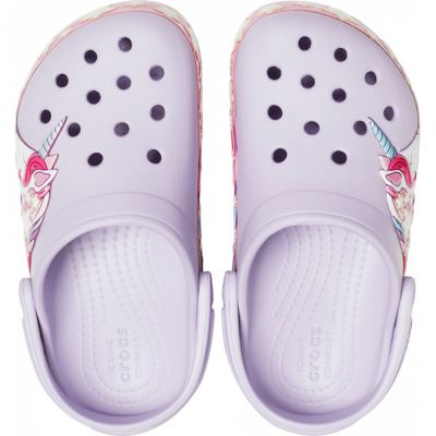 2. Crocs FunLab Unicorn Band Cg Jr 206270 530 Flip-Flops