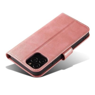 5. Magnet Case elegante Hülle mit Flip Cover und Standfunktion Xiaomi Redmi Note 11 Pro+ 5G (China) / 11 Pro 5G (China) / Mi11i HyperCharge / Poco X4 NFC 5G pink