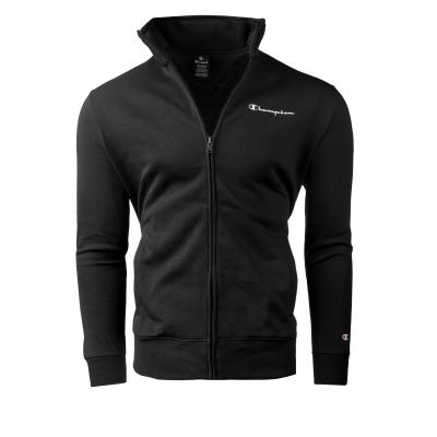 2. Champion Herren-Sweatshirt mit Stehkragen und Reißverschluss in Schwarz (218290 KK001)