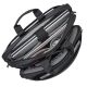 4. RIVACASE ORLY 16"-Laptoptasche, Schwarz, wasserdichtes Material, Fächer für 10,1"-Tablet, Smartphone, Dokumente und Zubehör
