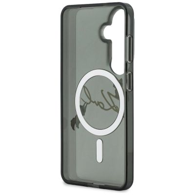 7. Karl Lagerfeld IML KC Script MagSafe Hülle für Samsung Galaxy S26 - Schwarz