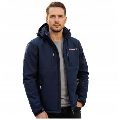 8. Geographical Norway Softshell TUNAR DB NAVY MEN 009 (WY9170H/GN/Navy)