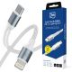 3mk Hyper Cable N-SERIES USB-C / Lightning 2m PD 3.0 9V / 3A 27W - weiß