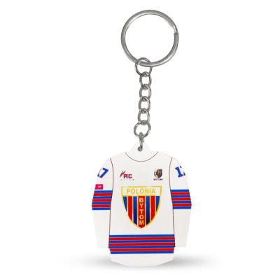 3. Schlüsselanhänger „Hockeytrikot“ Polonia Bytom 25 (Home)