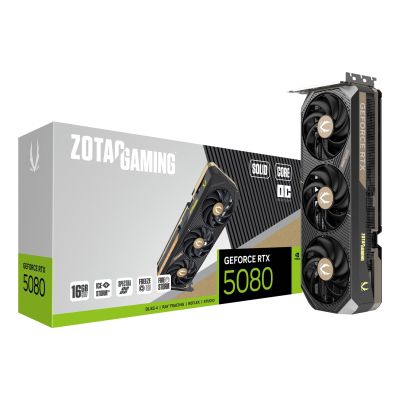 14. ZOTAC GAMING GeForce RTX 5080 SOLID Core OC 16GB Grafikkarte