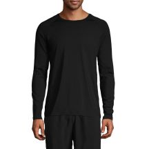CASALL M Essential Langarm-T-Shirt für Herren, Schwarz