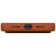5. Uniq Lino Hülle für iPhone 17 Pro Max Magclick Charging - Orange