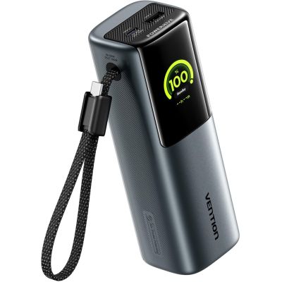 Powerbank Vention Powerhive Series 20000 mAh 165 W + USB-C-Kabel 240 W