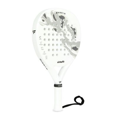 2. VIRTUFIT HYBRID PADELSCHLÄGER - WEISS-GRAU
