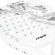 13. VIRTUFIT HYBRID PADELSCHLÄGER - WEISS-GRAU