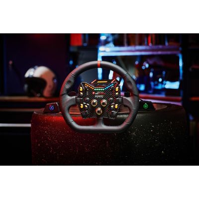 4. Asetek SimSports GT – Lenkradkranz – Geschlossenes D, Schwarz