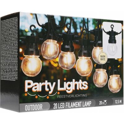 7. Gartengirlande Partybeleuchtung 20 LED