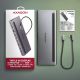 9. Axagon HMC-4KX3 Kabelgebundene Dockingstation USB 3.2 Gen 1 (3.1 Gen 1) Typ-C Grau