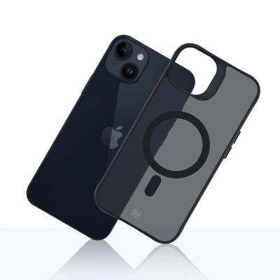 12. 3mk Smoke MagCase Hülle mit MagSafe für iPhone 14 Plus – durchscheinend