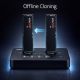 5. Qoltec M.2 NVMe SSD-Dockingstation | PCIe | USB-C | 20 Gbit/s | Dual 2 x 8 TB | Offline-Klonen