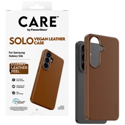 4. CARE by PanzerGlass Solo Hülle für Samsung Galaxy S26 - Braun
