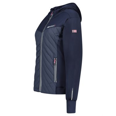 2. Geographical Norway Softshell TRIANGLE MARINEBLAU / PINK DB LADY 024 (WY3257F/GN/Marineblau / Pink)