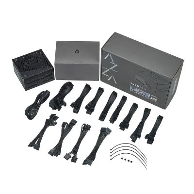 3. Azza Platinum Netzteilmodul 1000W 20+4 Pin ATX Schwarz