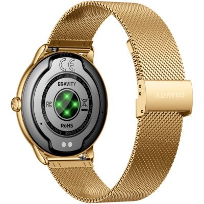 12. Smartwatch Gravity Gold Strap + Bracelet GT31-2