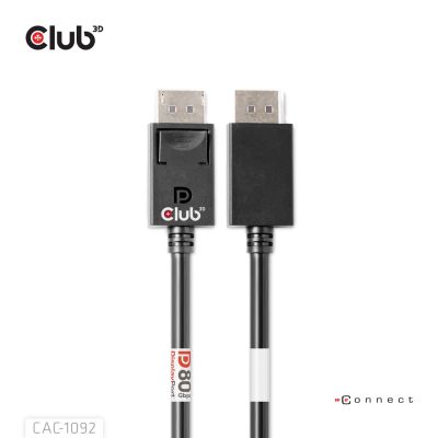 CLUB3D CAC-1092 DisplayPort-Kabel 1,6 m Schwarz