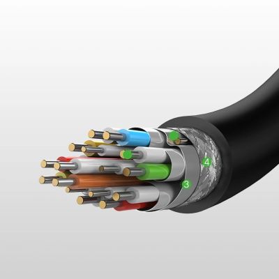 11. Ugreen Kabel HDMI - Micro HDMI Kabel 19 Pin 2.0V 4K 60Hz 30AWG 1.5m schwarz (30102)