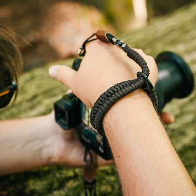 6. C-Rope-Klauengurt für Digitalkameras, Nylon, Schwarz