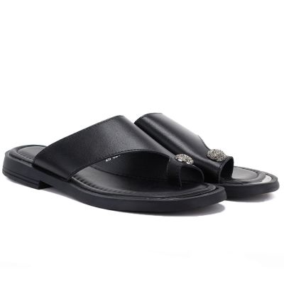 3. Elegante Damen-Flip-Flops, schwarz, Vinceza 62307