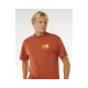 5. Herren-T-Shirt RIP CURL Pacific Rinse Glass Off, Braun